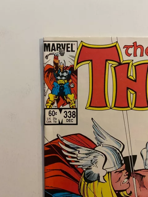 Mighty Thor #338 2Nd Appearance Of Beta Ray 2