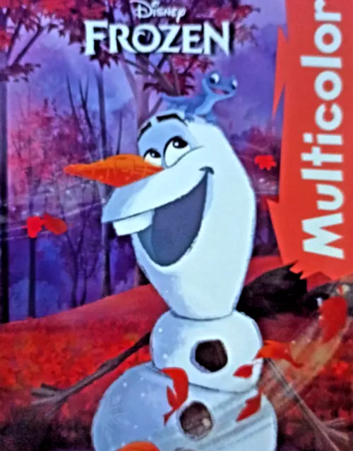 Disney Malbuch FROZEN  Multicolor DIN A4 Ausmalheft Malen für  Kinder Malspaß