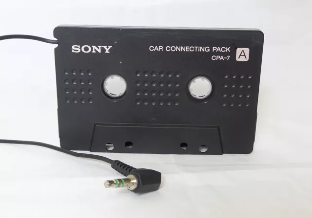 Sony Auto Anschluss Kassettenpaket für iPod/MP3/MD/CD Walkman/Discman (CPA-7)