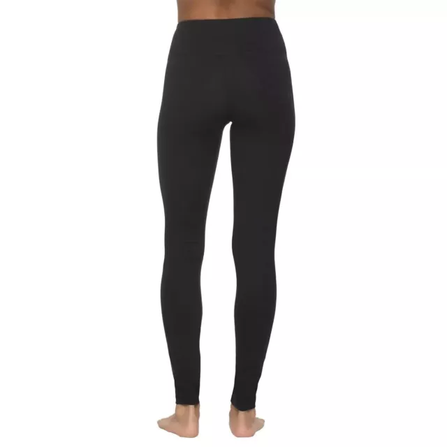 Black Jezebel Sueded Leggings Pack of 2 Size Large RRP £24.99 Free Postage 2