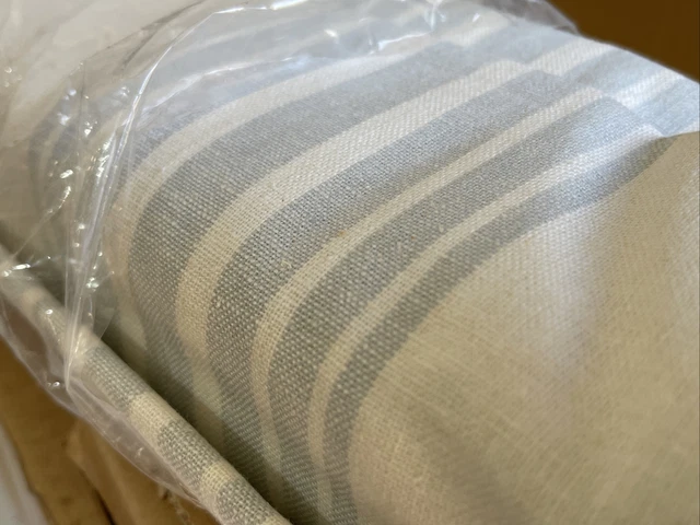 Pottery Barn Riviera Stripe Roman Shade - Porcelain Blue - 32x64 - NEW Pottery Barn Riviera Stripe Roman Shade - Porcelain Blue - 32x64 - NEW