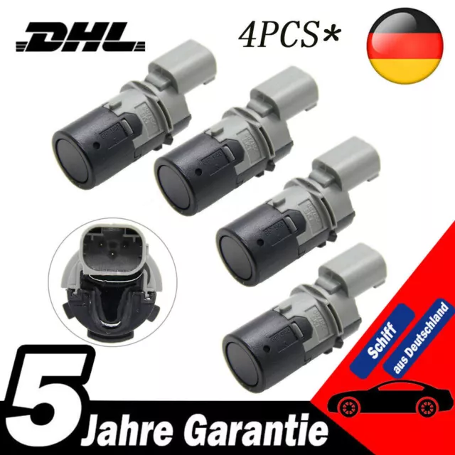 4x Parksensor PDC Einparkhilfe Sensor 3-polig für BMW X3 E83 X5 E53 5er E39 E60