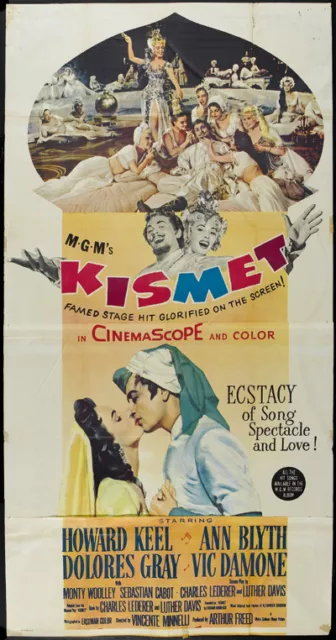 Kismet Howard Keel Vintage movie poster print #3