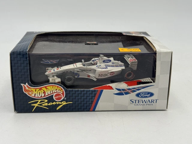 Hot Wheels Racing Ferrari F2002 #2 Rubens Barrichello 1/18 - Rare