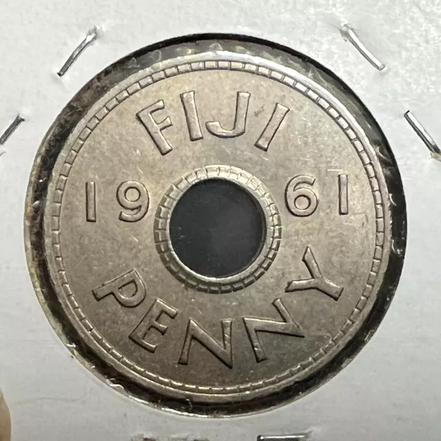 1961 Fiji One Penny Nice Uncirculated Coin