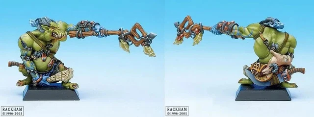 Figurine Wolfen Tracker – Rackham Confrontation, édition Espagnole, OOP