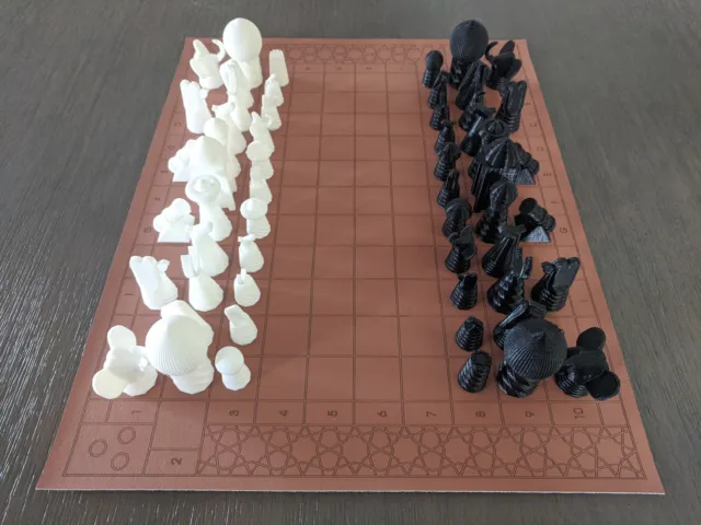 Tamerlane Chess Set