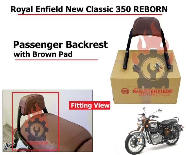 royal enfield classic backrest