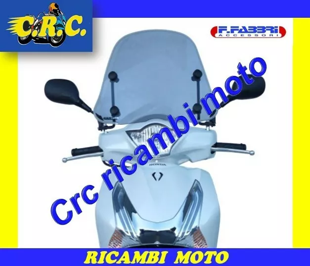 Parabrezza Cupolino Fume' Fabbri Honda Sh 125-150 2013 2014 2015 2016