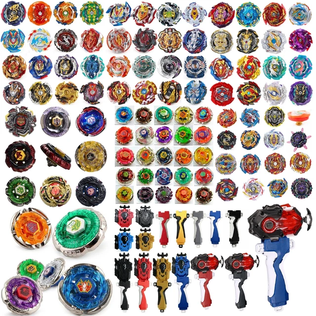 58 TYPES KID Beyblade Burst Starter Spinning Top Fun Toy Bayblade