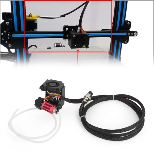 Full Assembled Extruder Kits Air Connections Nozzle fit for CR-10 S4 S5 CR10S SL