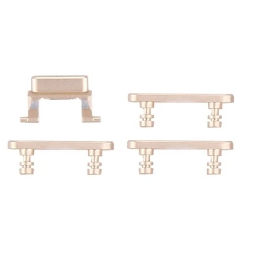Iphone 7 Or - Set Des 4 Boutons Latéraux Power Volume Mute De Remplacement 2