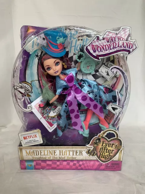 Ever After High Way Too Wonderland Madeline Hatter Doll Mattel