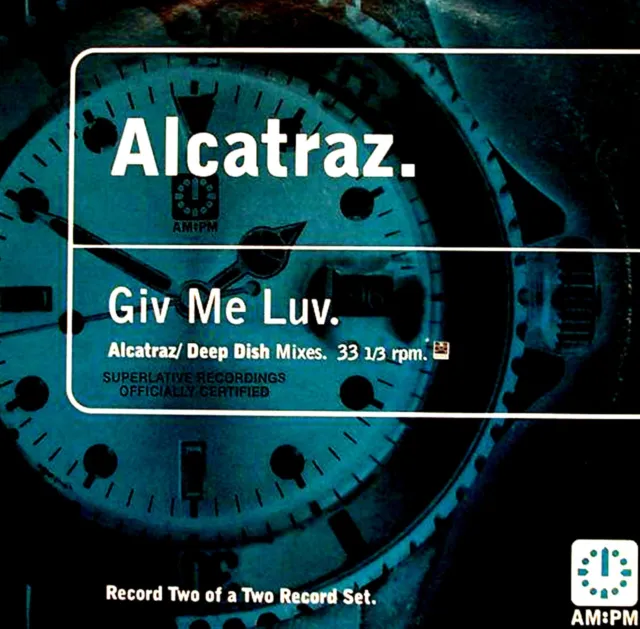 12" - Alcatraz / Giv Me Luv (House) Rare Uk Edit. 1996, Mint Listen, Nuevo Oyelo