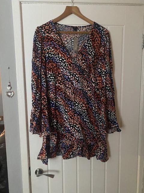 Abito Fab River Island taglia 16 con etichette £42