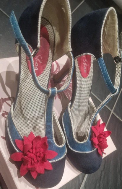 Ruby shoo silvia navy sale