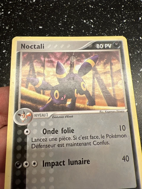 Carte pokemon noctali rare 24/100 ex tempête de sable Francais Vf fr 3