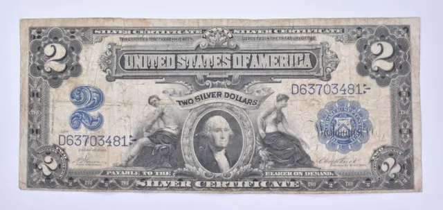 1899 $1 United States Silver Certificate - Large Note *8552