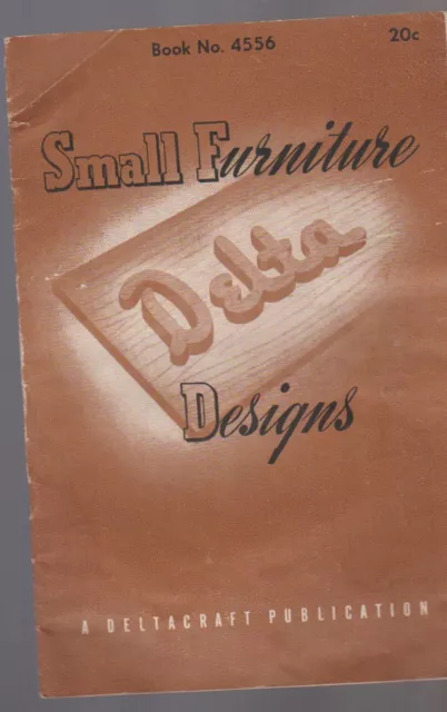 Small Furniture Delta Designs Deltacraft Publication Book 4556