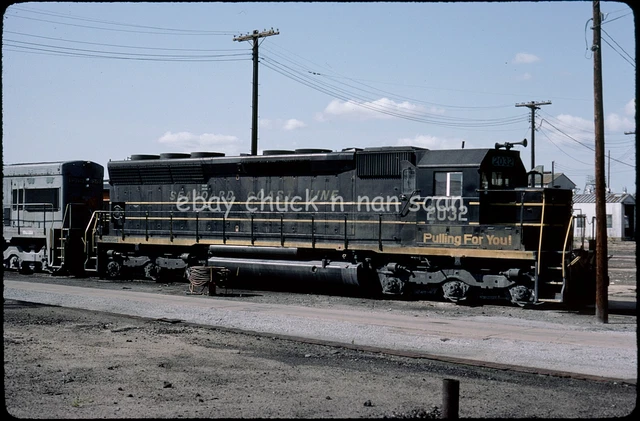 Original Slide Seaboard Coast Line SCL 2032 Portsmouth VA 1983