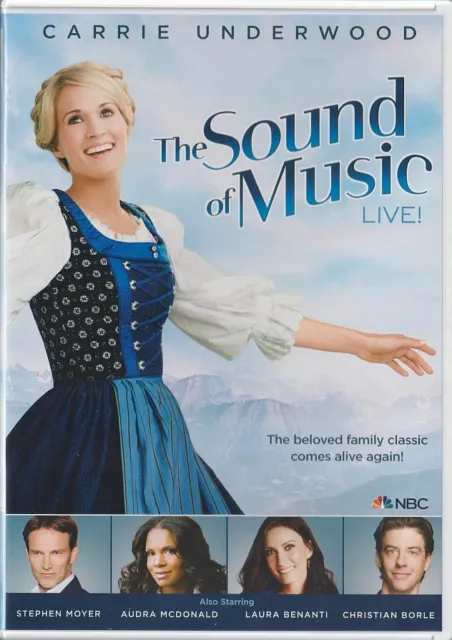 The Sound of Music LIVE (DVD, 2013, Canadian, Widescreen) Carrie Underwood