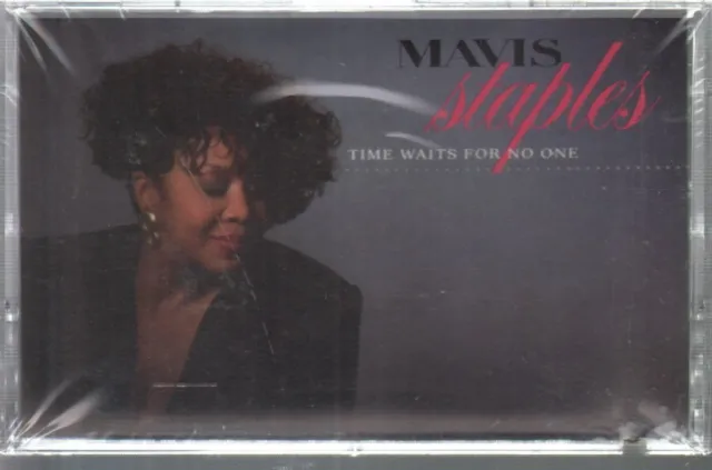 Mavis Staples Time Waits For No One cassette USA Paisley Park 1989 cassette