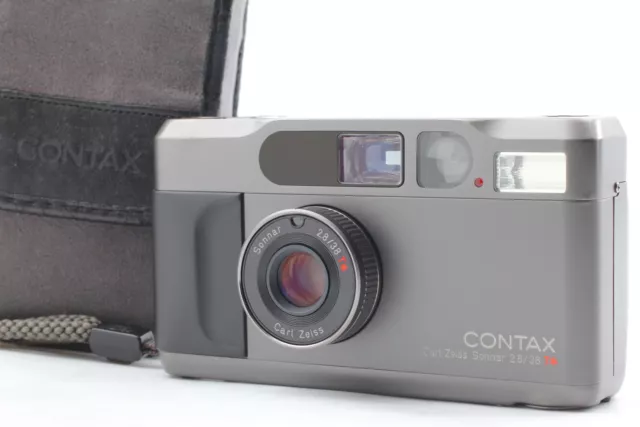 Read [Exc+5] Contax T2 Titan Black 35mm Point & Shoot Film Camera From JAPAN