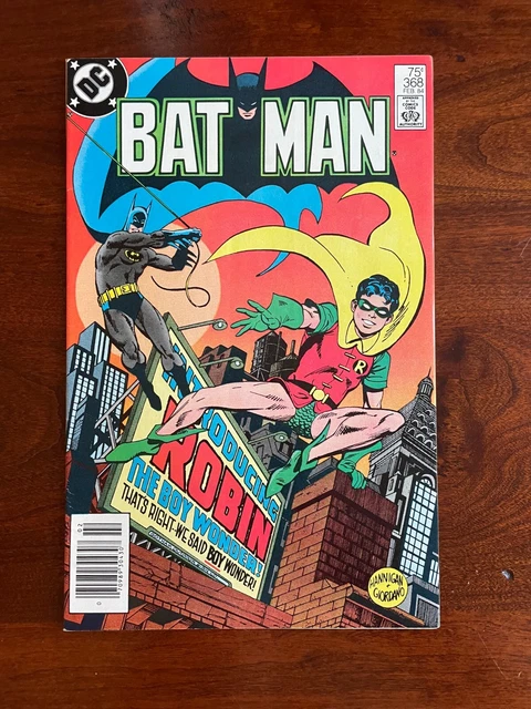 Batman # 368 NM DC Comic Book Joker Robin Gotham Catwoman Superman Flash CM9