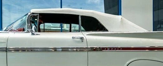 1959 1960 Chevrolet Impala ALL GM FULL-SIZE Convertible Top White Complete NOS 1959 1960 Chevrolet Impala ALL GM FULL-SIZE Convertible Top White Complete NOS