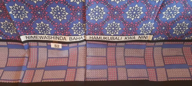 Kanga Khhanga African Beach Wrap HARIASTAMP Pareo Kikoi Kikoy  SARONG 2