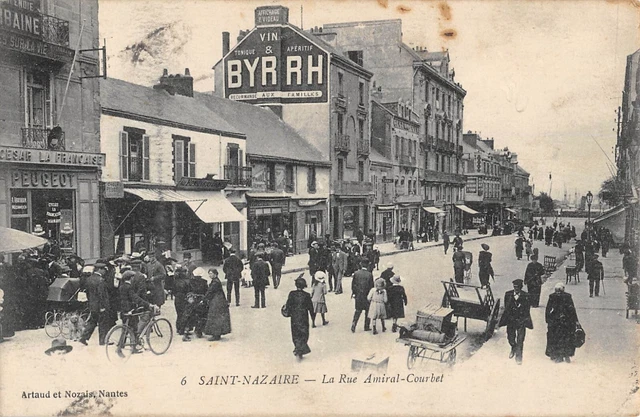 Saint Nazaire - cpa du 44 Belligné château de la galerie LEM24