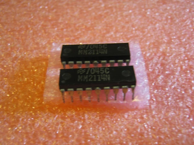 MM2114N Lot of 2 NOS from National Semiconductor
