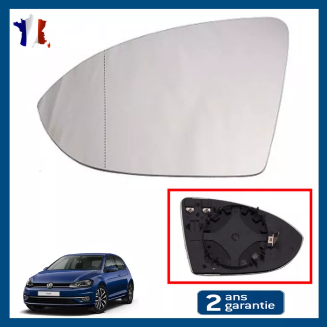 Verre de Rétroviseur Gauche + Droit Chauffant Dégivrage pour VW Golf 7  Dégivrant