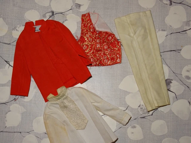Tenue Vintage Ken Pilote Benetton Pour Barbie - Années 1990, Mattel Original - Neuf Jamais Porté