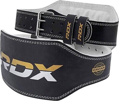 RDX Peso Sollevamento Guanti Palestra Pelle Powerlifting Bodybuilding Fitness Training 