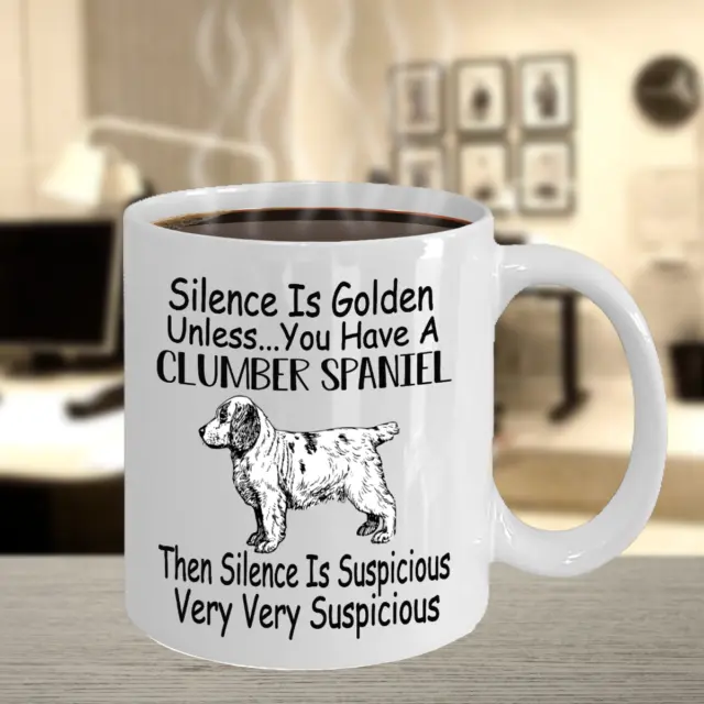 Clumber Spaniel Dog,Clumber Spaniel,Clumber Dog,Clumber Spaniels Dog,Cups,Mug