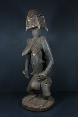 African 22.5" NUMMO Maternity, Fertility Statue - DOGON, Mali TRIBAL ART CRAFTS 3