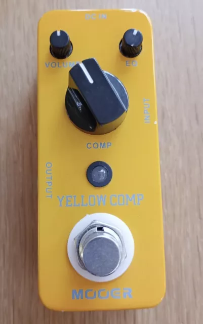 Mooer Yellow Comp Guitar Effects Pedal