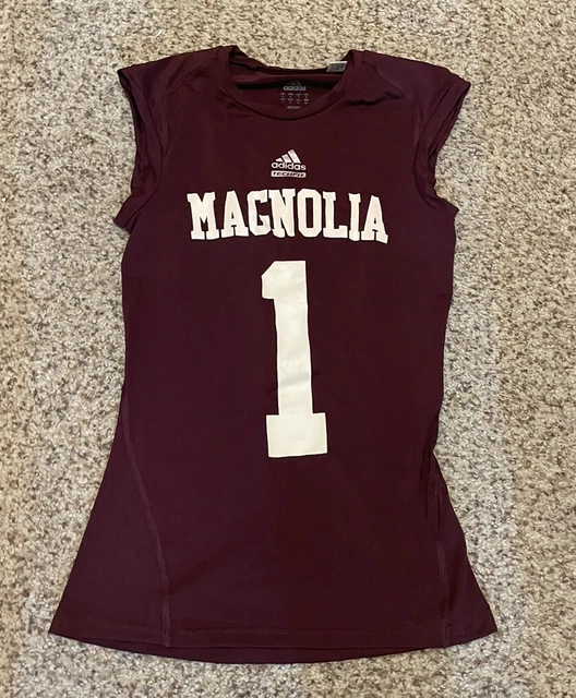 adidas Men’s TECHFIT Magnolia Football Compression Shirt Sz.S NEW #1 CLIMALITE