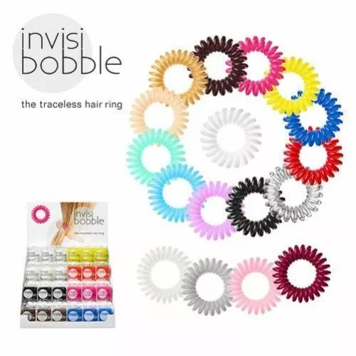 Invisibobble ORIGINAL Traceless Hair Band Pain Free Bobble -  choice of colours