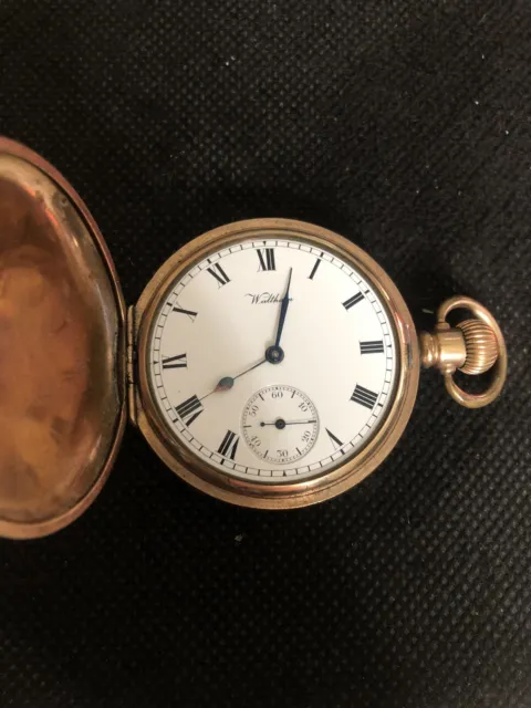 Antique Waltham traveler pocket watch Working