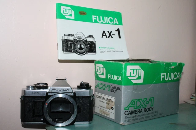 Appareil Photo Reflex Argentique Fujica AX-1 24x36 - Pour Pièces Ou Réparation - Défectueux