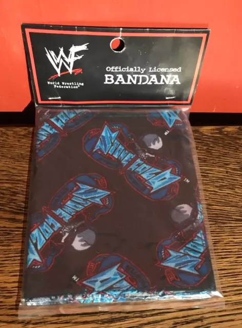 Wwf Wwe Wf Officially Licenced Vintage 2000 Stone Cold Steve Austin Bandana New