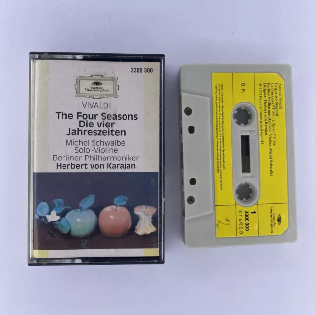 Vivaldi The Four Seasons Berliner Philharmoniker MC Musicassetta Cassette Tape