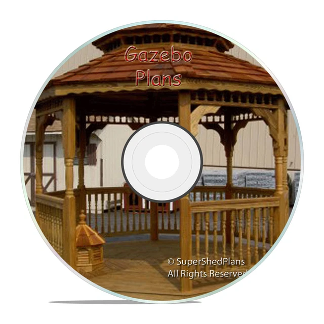 PLANS DE GAZEBO design arrière-cour, plans de gazebo octogones 10 x 16