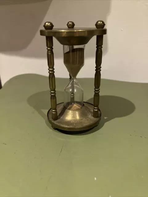 Brass Vintage Egg Timer Kitchenalia