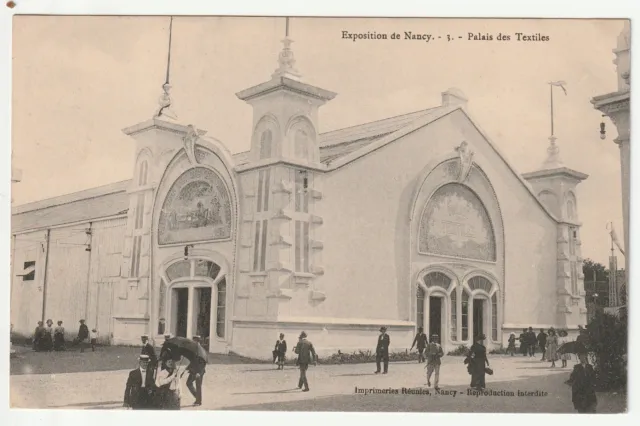 NANCY - M. & M. - CPA 54 - Exposition de Nancy 1909 - Le palais des Textiles