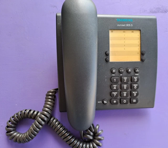 Telefono Vintage Siemens euroset 805S con scatola originale