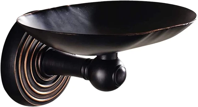 Bronze Soap Dish, Oil Rubbed Bronze Soap Holder Wall Mount Soap Basket Soap Tray