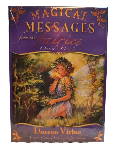 Magical Messages From The Fairies Oracle Cards Vtg Doreen Virtue 2010 Rare OOP
